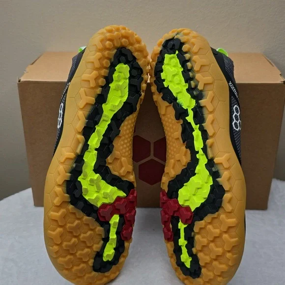 Vivo Barefoot Black and Tan Men's Shoes - Picture 7 of 12